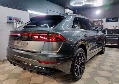 audi q8 detailing folia ppf