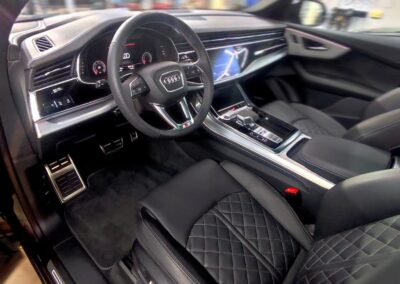 audi q8 detailing wnetrze