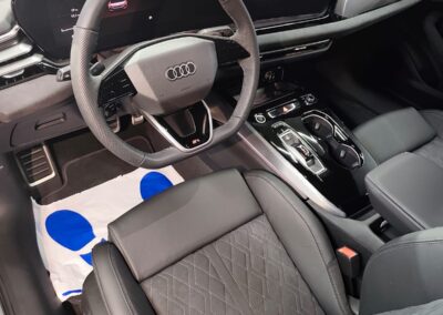 wnętrze audi a5 detailing