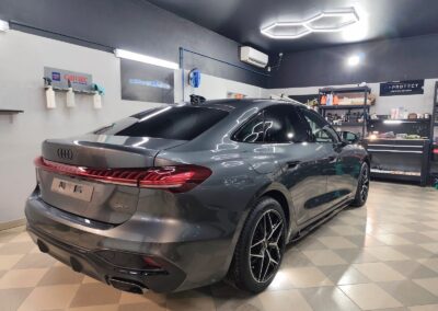 detailing Audi A5 folia ppf