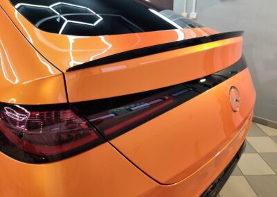 zabezpieczanie lakieru Mercedes Benz GLC coupe detailing