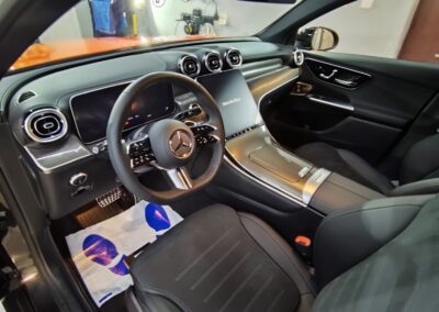 folia ppf wnętrze Mercedes Benz GLC coupe