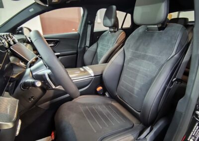 Mercedes Benz GLC coupe folia ppf wnętrze