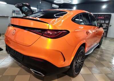 folia ppf Mercedes Benz GLC coupe detailing warszawa